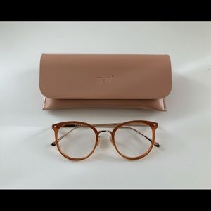TIJN Maaike frames in maple syrup; brand NEW.